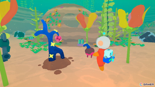 海洋惑星を綺麗にするアクションアドベンチャー「Loddlenaut」Switch版が配信！Steam版にもガーデニングシステムなどが追加の画像