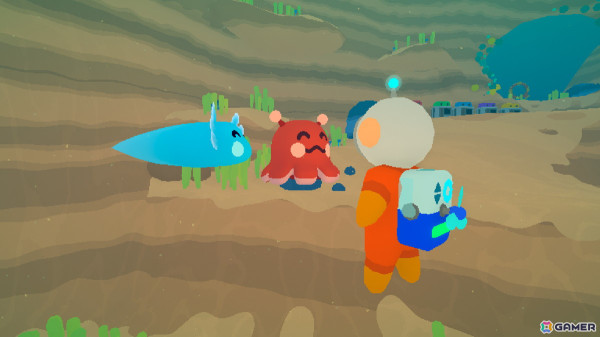 海洋惑星を綺麗にするアクションアドベンチャー「Loddlenaut」Switch版が配信！Steam版にもガーデニングシステムなどが追加の画像