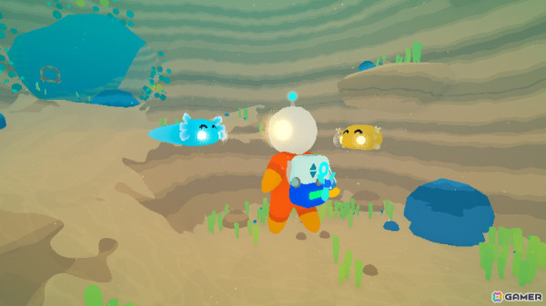 海洋惑星を綺麗にするアクションアドベンチャー「Loddlenaut」Switch版が配信！Steam版にもガーデニングシステムなどが追加の画像