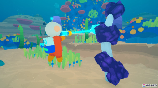 海洋惑星を綺麗にするアクションアドベンチャー「Loddlenaut」Switch版が配信！Steam版にもガーデニングシステムなどが追加の画像