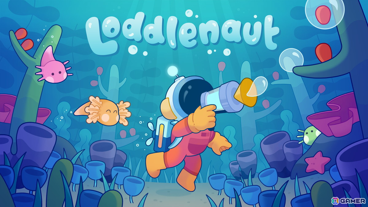海洋惑星を綺麗にするアクションアドベンチャー「Loddlenaut」Switch版が配信！Steam版にもガーデニングシステムなどが追加の画像
