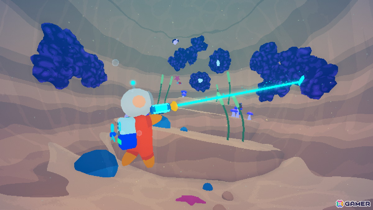 海洋惑星を綺麗にするアクションアドベンチャー「Loddlenaut」Switch版が配信！Steam版にもガーデニングシステムなどが追加の画像10