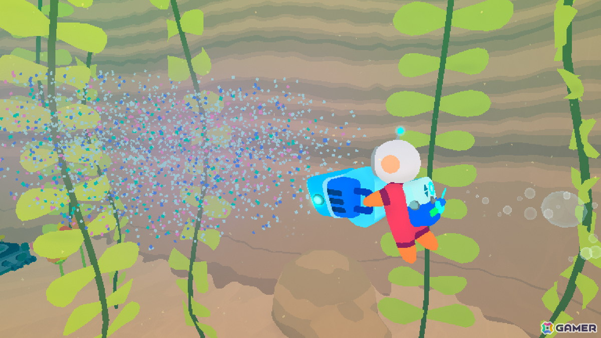 海洋惑星を綺麗にするアクションアドベンチャー「Loddlenaut」Switch版が配信！Steam版にもガーデニングシステムなどが追加の画像9