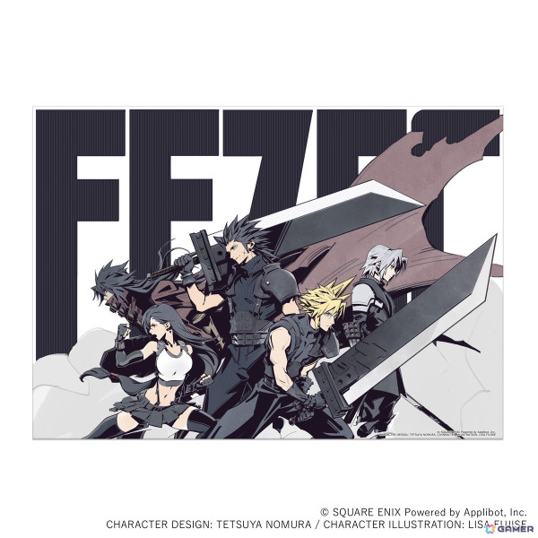 「FFVII エバークライシス」リリース1周年を記念したオンラインくじが発売！A賞は藤瀬梨沙氏描きおろしのビジュアルボードの画像2