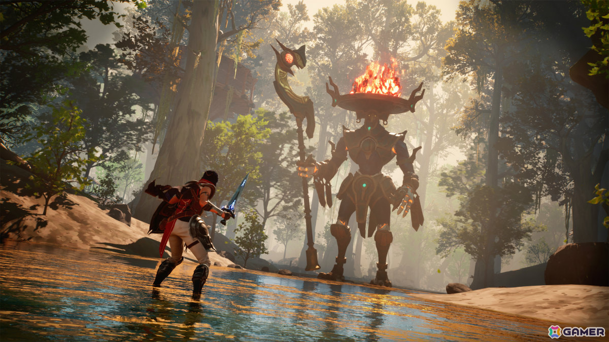 ファンタジーアクションADV「Eternal Strands」初のプレイアブルデモがTGS2024に出展！魔法の力と武器を組み合わせて巨大な敵に挑めの画像11