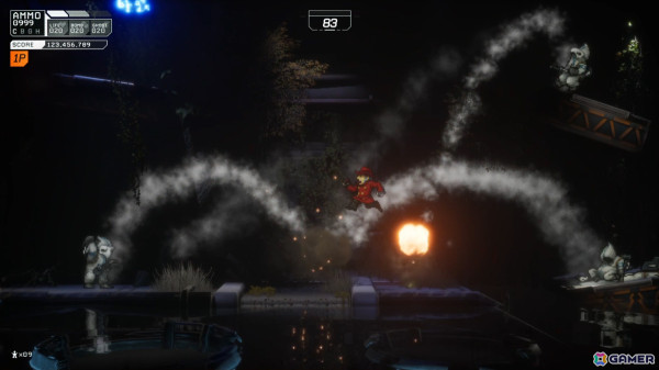 「メタルスラッグ」シリーズなどを手掛けたスタッフによる新作アクションSTG「Black Finger JET」がTGS2024に出展！の画像