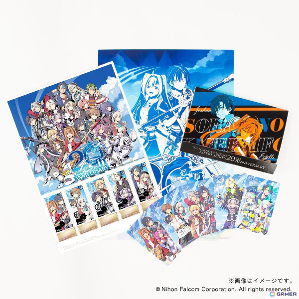 「軌跡シリーズ」20周年グッズ全116アイテムが全3弾に分かれてリリース！SNS風アクリルキーホルダー、スタンプ、フレーム切手などの画像148