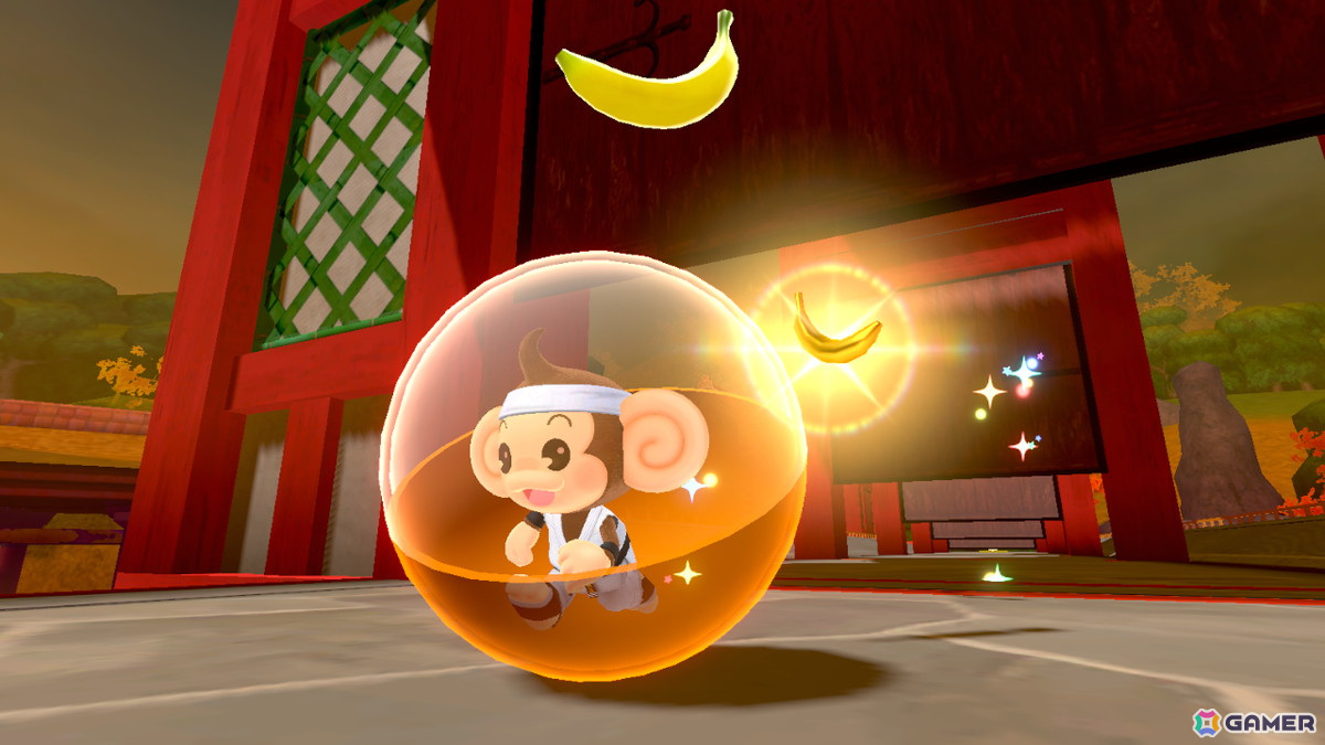「スーパーモンキーボール バナナランブル」DLC「セガパス」のプレイアブルキャラクターとしてアクセル、ビートが参戦！真島の兄さんなどのコラボ衣装もの画像15