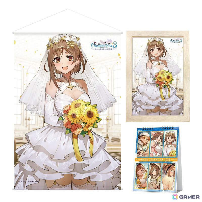 「アトリエカレンダー2025」の予約受付が開始！「ライザのアトリエ」「ソフィーのアトリエ」「レスレリアーナのアトリエ」の全3種の画像6