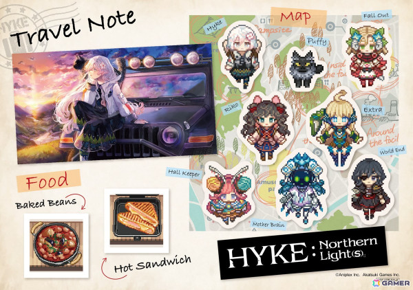 少女が荒廃した世界を旅しながら母を探す2D見下ろし型アクションRPG「HYKE:Northern Light(s)」が正式発表！アカツキゲームス×アニプレックスの新作ゲームの画像7