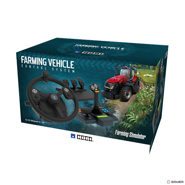 「Farming Simulator」専用ステアリングコントローラーがホリより10月に発売！農業機械のリアルな操作が可能の画像10