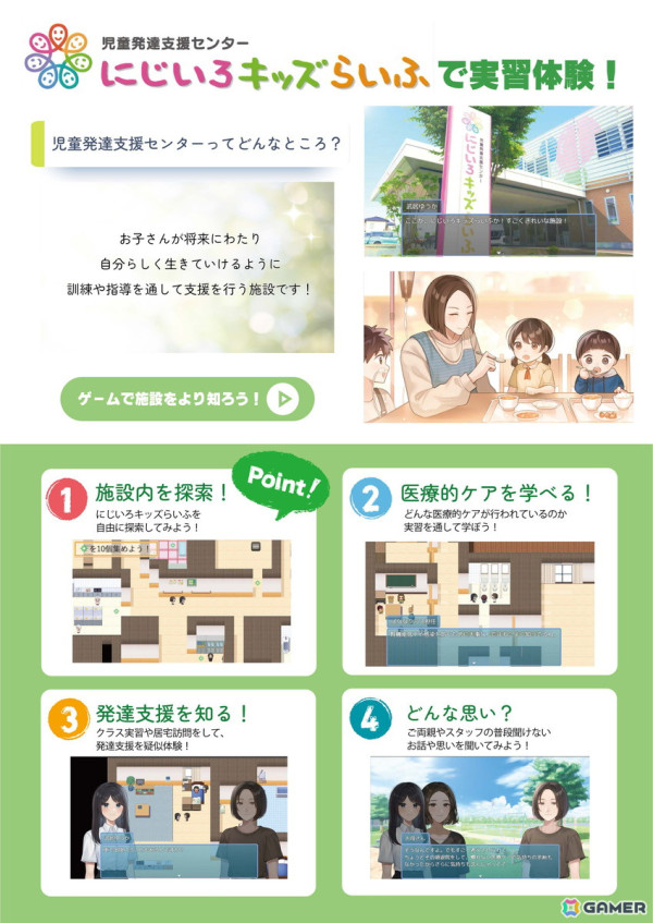 信州大学医学部、「児童発達支援」をテーマにしたシリアスゲームをTGS2024に出展の画像