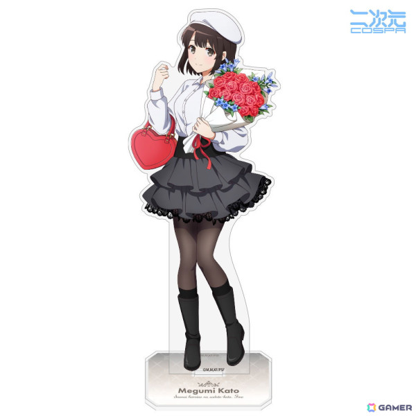 ☆限定☆描き下ろし 加藤恵 A4キャラファイングラフ バースデー