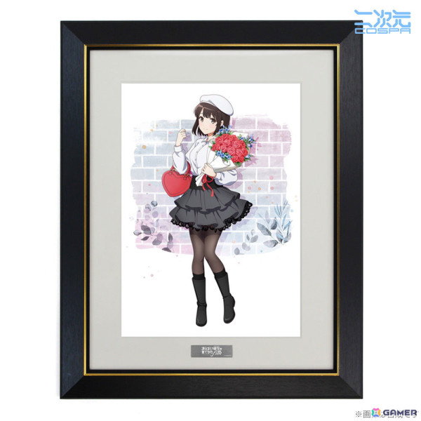 「冴えない彼女の育てかた Fine」デートコーデの加藤恵の描き下ろしイラストを用いたキャラファイングラフやアクリルスタンドが登場!の画像