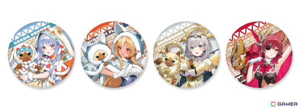 「モンスターハンター」と「ホロライブ3期生」がコラボ！オトモアイルーとおそろいのコラボ衣装を纏ったプライズ景品が登場！の画像8