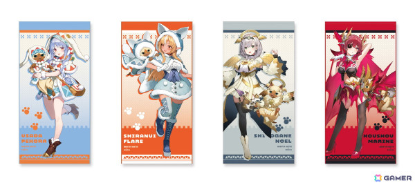 「モンスターハンター」と「ホロライブ3期生」がコラボ！オトモアイルーとおそろいのコラボ衣装を纏ったプライズ景品が登場！の画像9