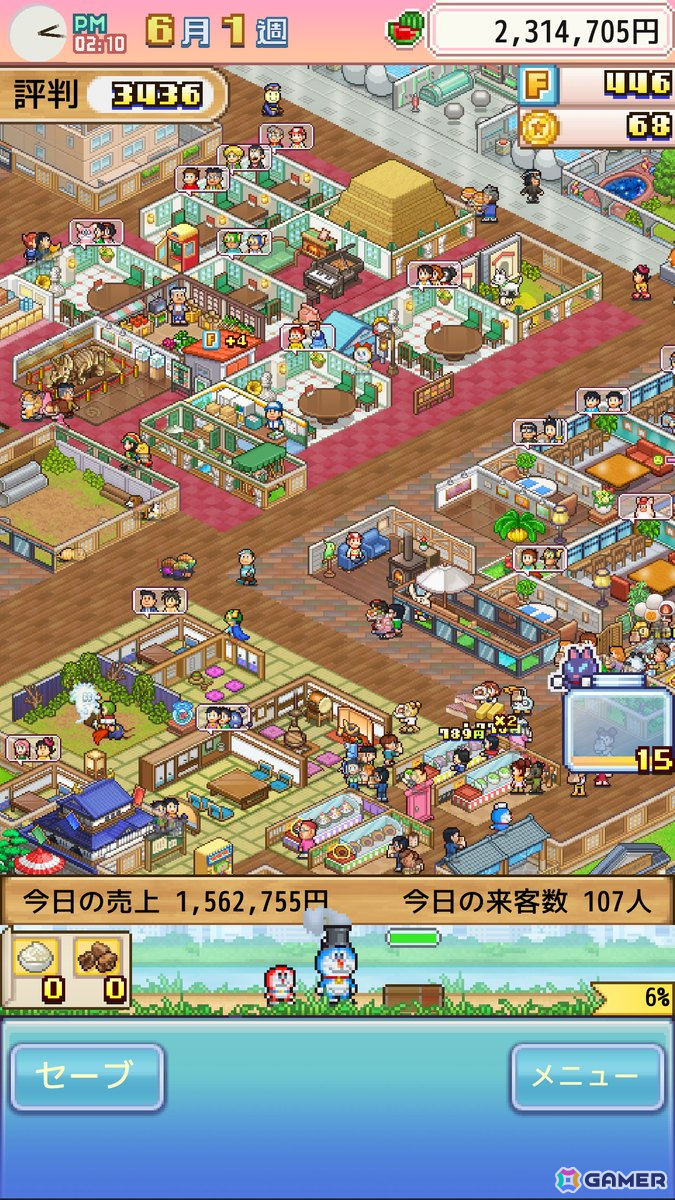 どら焼き屋さん経営シミュレーションゲーム「ドラえもんのどら焼き屋さん物語」のiOS/Android版が配信！の画像7
