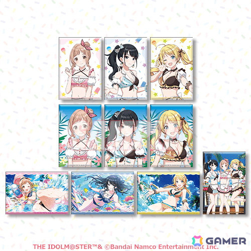 「シャニマス」水着衣装に身を包んだイルミネーションスターズのグッズをラインナップしたオンラインくじが10月1日より販売！の画像16