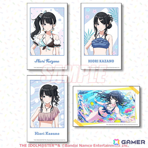 「シャニマス」水着衣装に身を包んだイルミネーションスターズのグッズをラインナップしたオンラインくじが10月1日より販売!の画像