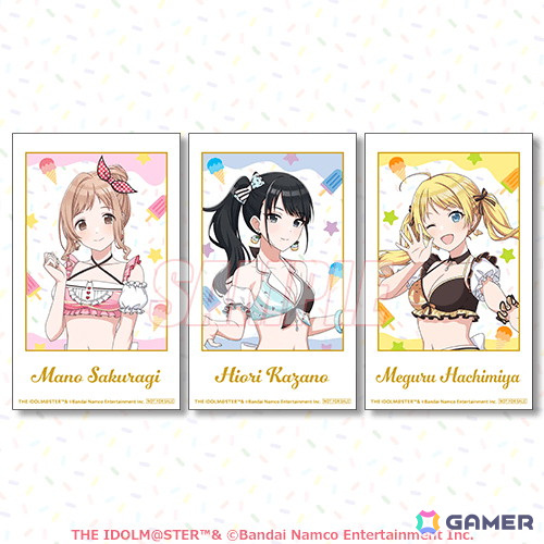 シャニマス」水着衣装に身を包んだイルミネーションスターズの