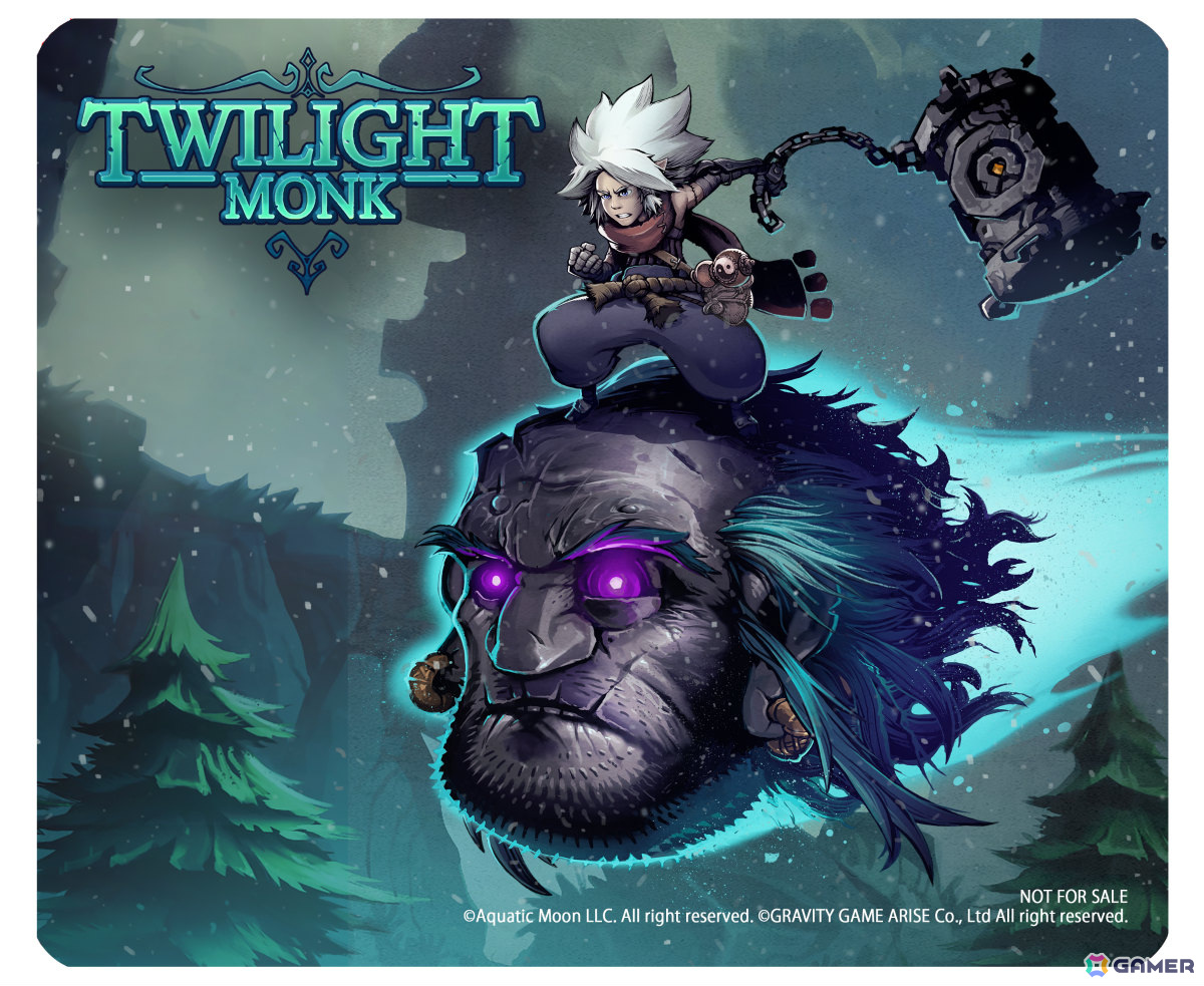 メトロイドヴァニア「Twilight Monk」がTGS2024に新たな試遊版を出展!ノベルティとして限定マウスパッドがもらえるの画像