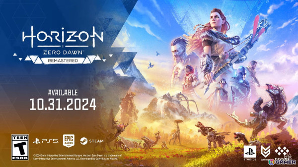 「Horizon Zero Dawn Remastered」がPS5/Steam/Epic Games Storeで10月31日より順次発売！ビジュアル・サウンド・システム面までパワーアップの画像1
