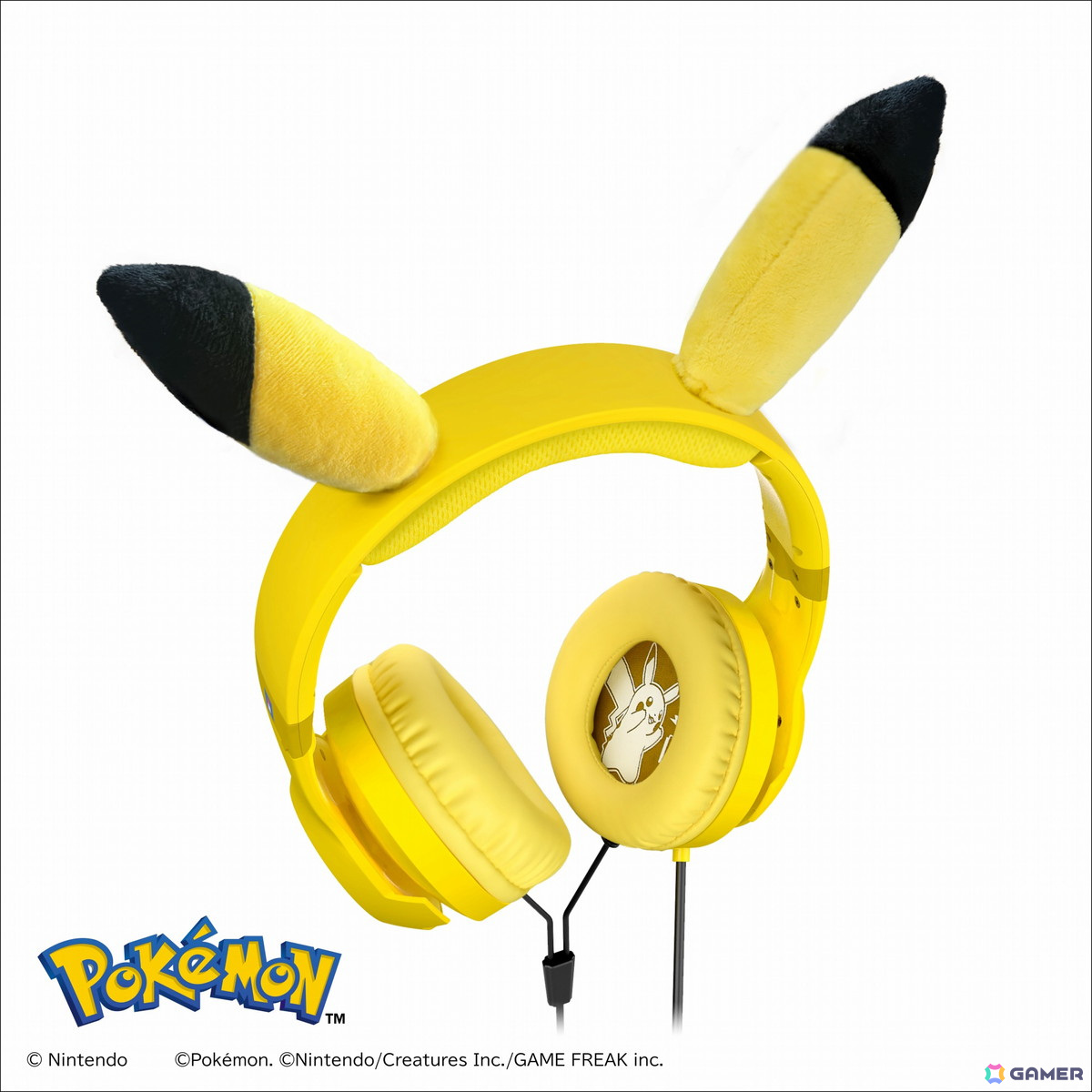 ピカチュウの耳付きデザインが特徴の「なりきり ゲーミングヘッドセット スタンダード for Nintendo Switch ピカチュウ」が12月に発売！の画像6
