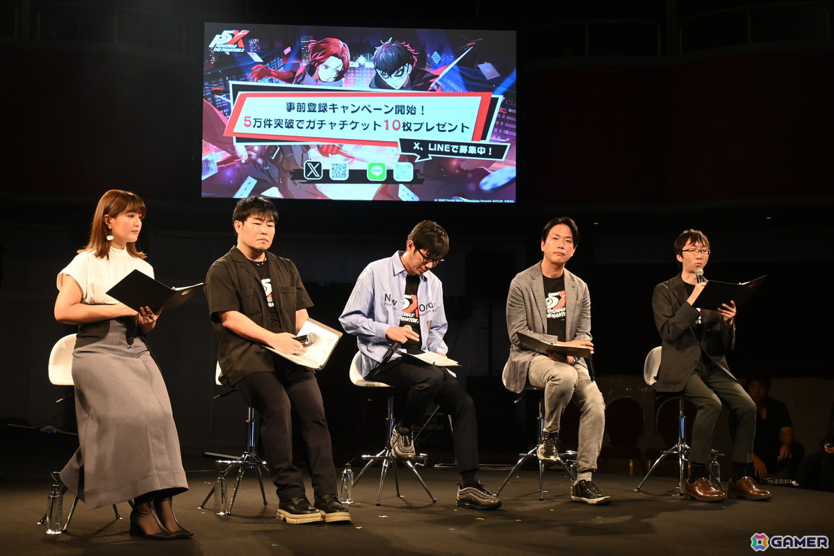 「ペルソナ5: The Phantom X」発表会レポート：主人公のデザインを手掛けた副島氏が急遽登壇！Lynさんによる「P5」「P5X」楽曲のライブもの画像18
