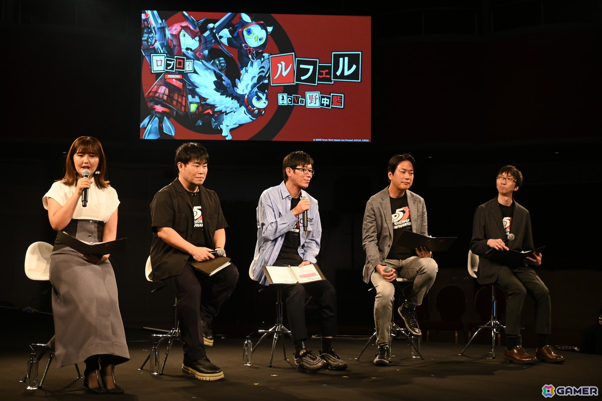 「ペルソナ5: The Phantom X」発表会レポート：主人公のデザインを手掛けた副島氏が急遽登壇！Lynさんによる「P5」「P5X」楽曲のライブもの画像9