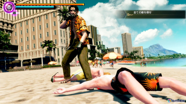 「龍が如く8外伝 Pirates in Hawaii」プレイレポート――ジャンプも可能になった、真島ならではのスピーディなアクションバトルを体験【TGS2024】の画像20