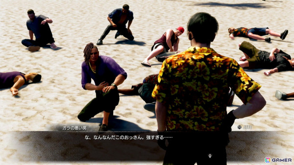 「龍が如く8外伝 Pirates in Hawaii」プレイレポート――ジャンプも可能になった、真島ならではのスピーディなアクションバトルを体験【TGS2024】の画像3