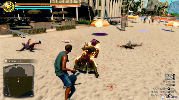 「龍が如く8外伝 Pirates in Hawaii」プレイレポート――ジャンプも可能になった、真島ならではのスピーディなアクションバトルを体験【TGS2024】の画像9