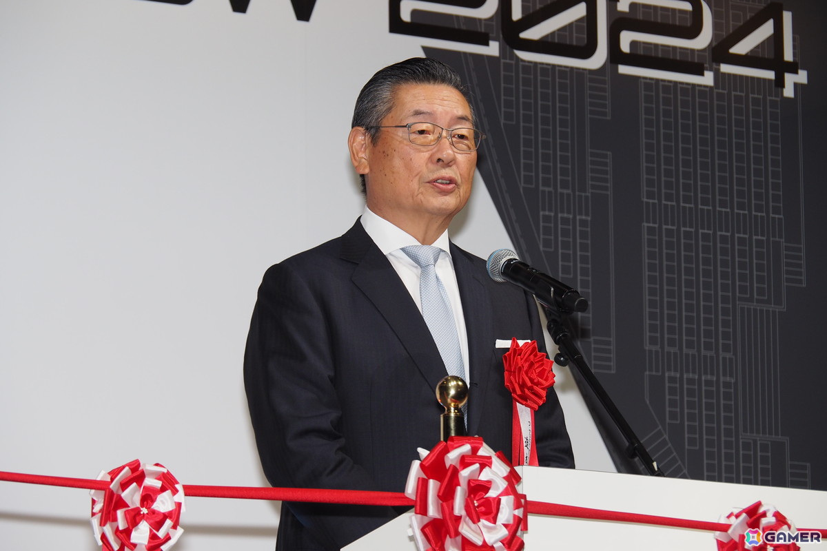 東京ゲームショウ2024が開幕！CESA会長・辻本氏がリニューアルする「CESAゲーム産業レポート」に触れた開会式をレポート【TGS2024】の画像6