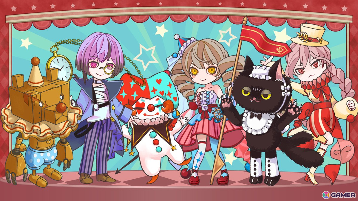 パネルを回転させて繋げることで消していくパズルゲーム「サーカスクラッシュ」がSwitchで10月3日に配信！の画像