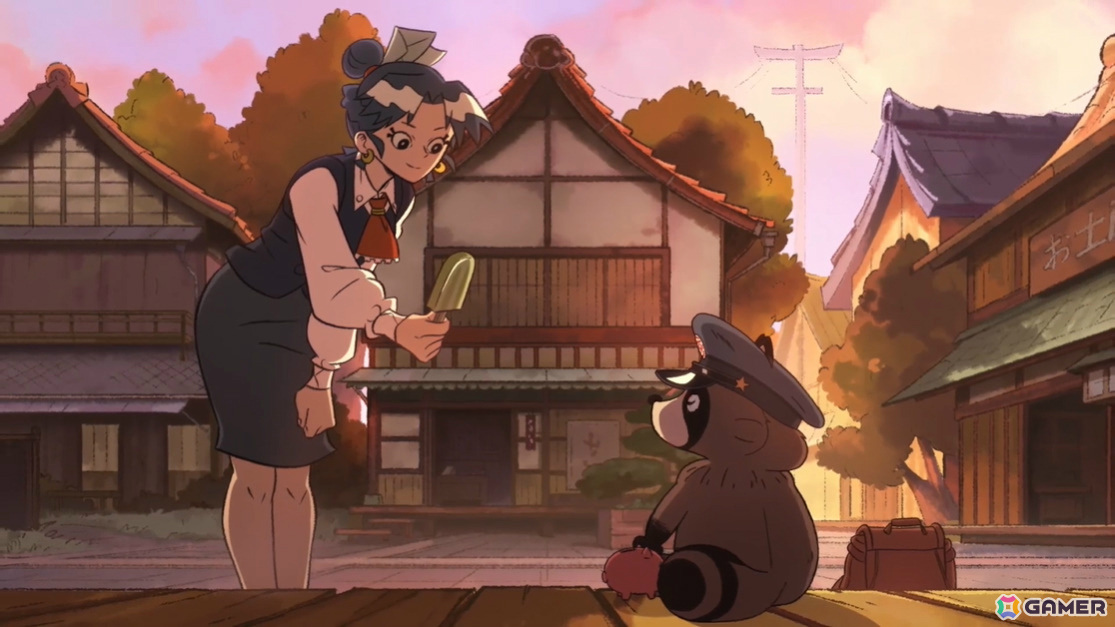 タヌキとなって郵便局で働くシミュレーションゲーム「TANUKI: Pon's Summer」が発表！京都、青森、札幌、別府がモデルの町で暑い夏の物語を味わおうの画像4