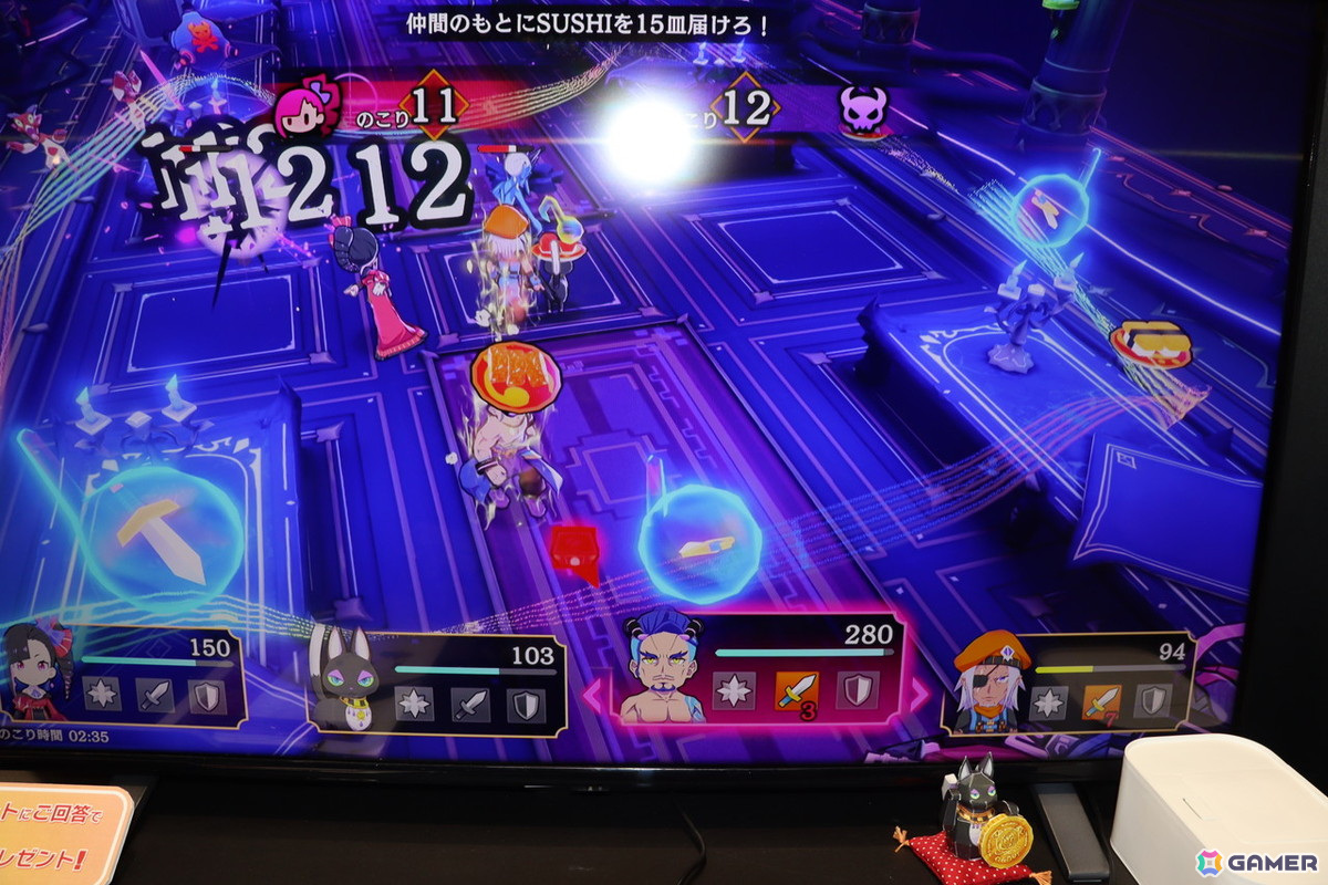 ゲーム版「エトランジュ オーヴァーロード」は原作同様にハチャメチャ感が楽しい！ ジェムドロップブースをレポート【TGS2024】の画像12