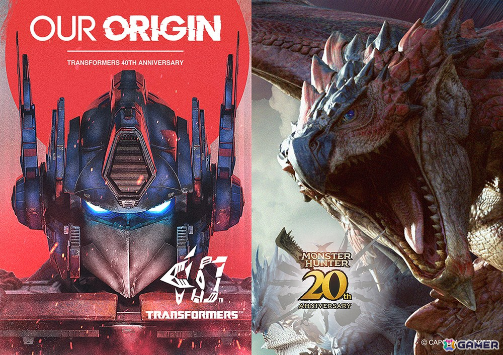 リオレウスがオプティマスプライムにトランスフォーム!「トランスフォーマー」×「モンハン」コラボ商品「リオレウスプライム」の予約受付が開始!の画像