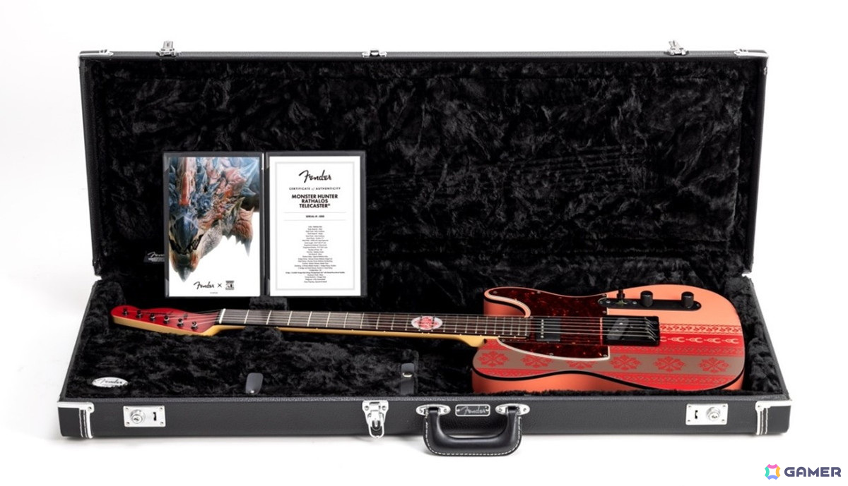 ※「Monster Hunter Rathalos Telecaster」