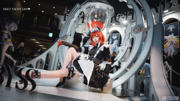 「デュエットナイトアビス」巨大な砂時計と等身大スノウのオブジェが登場した東京ゲームショウ2024のブースやスペシャル番組を紹介の画像4
