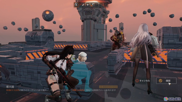 「ドールズフロントライン2」TGS試遊版をレポート！マス目式のSRPGへと変化したバトルは連携、迎撃、スキル管理とかなり本格的な仕上がりに【TGS2024】の画像17