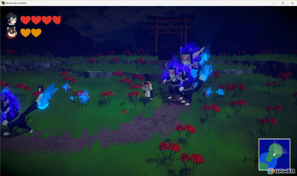 和風異世界を舞台にしたアクションADV「モノノケの国」がTGS2024に試遊出展！トライアルデモの限定配布もの画像