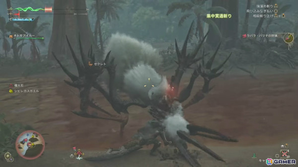 「モンスターハンターワイルズ」ババコンガの参戦が明らかに！新フィールド「緋の森」の世界初実機プレイがTGS2024で公開の画像10