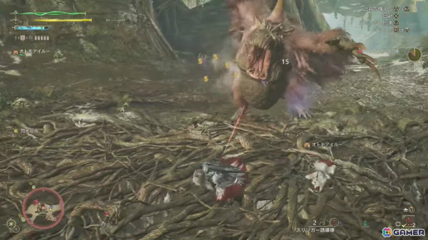 「モンスターハンターワイルズ」ババコンガの参戦が明らかに！新フィールド「緋の森」の世界初実機プレイがTGS2024で公開の画像