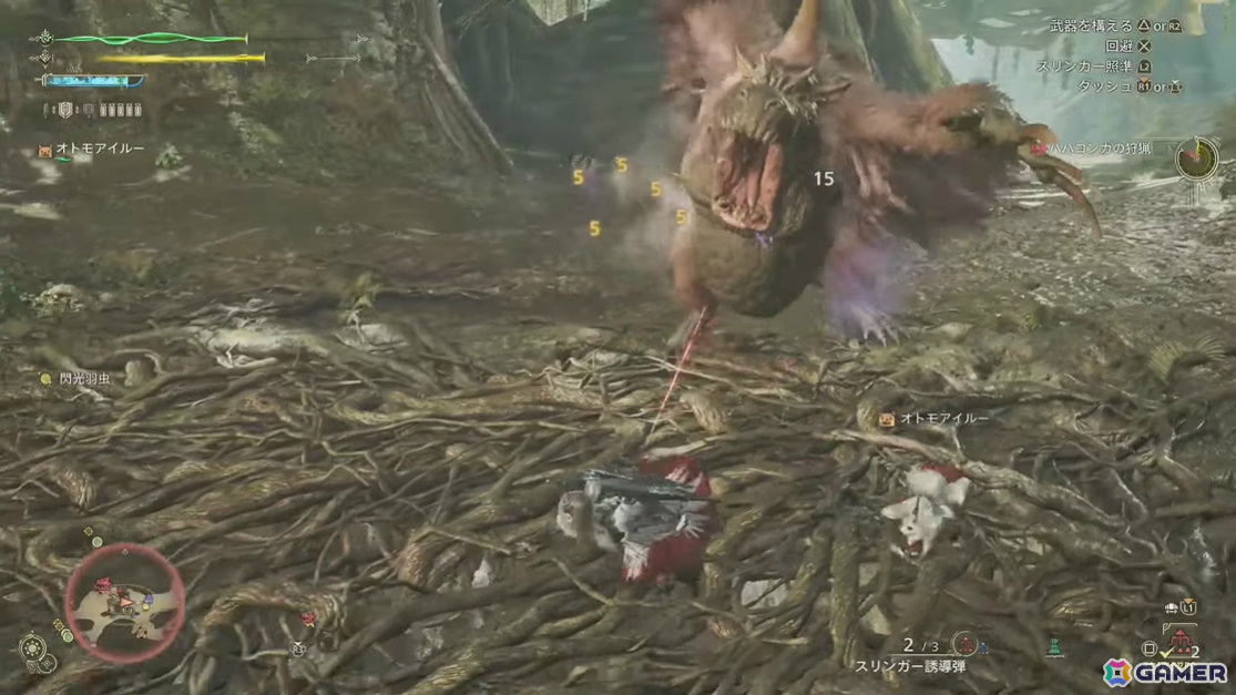 「モンスターハンターワイルズ」ババコンガの参戦が明らかに！新フィールド「緋の森」の世界初実機プレイがTGS2024で公開の画像20