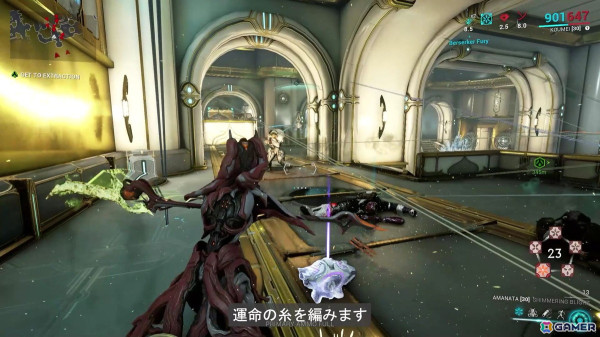 精巧に作られた等身大キャラとバイクが迎える「Warframe」ブースレポート！日本リスペクトの新フレームの詳細をインタビュー【TGS2024】の画像12