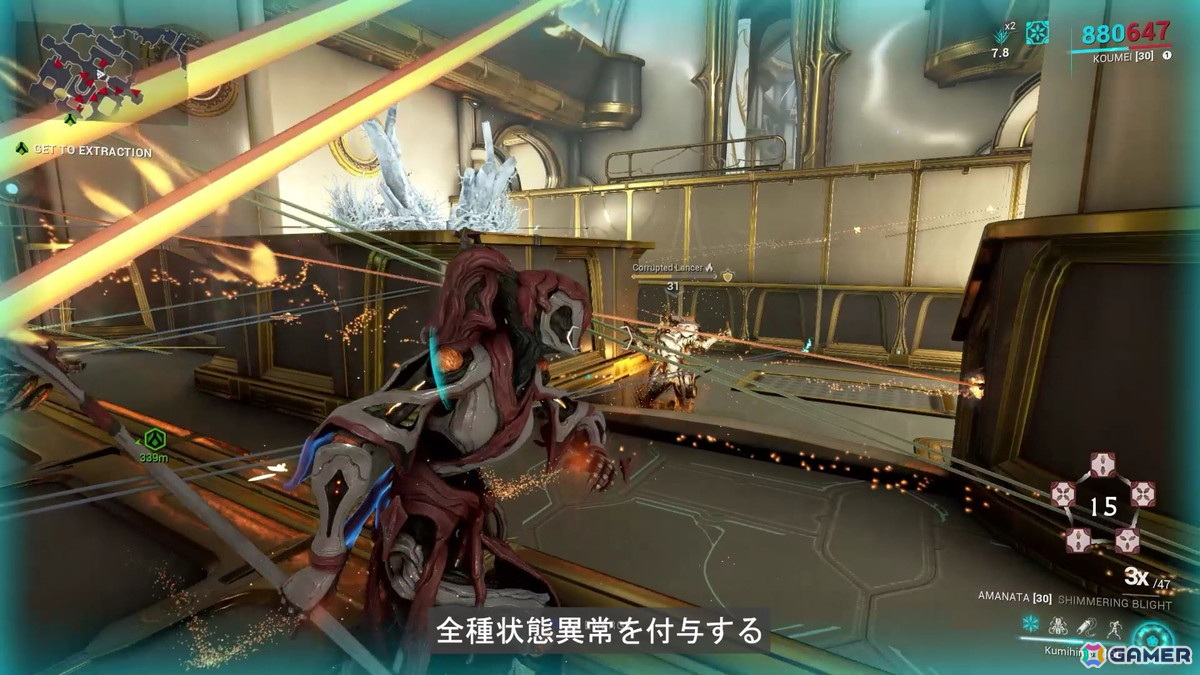 精巧に作られた等身大キャラとバイクが迎える「Warframe」ブースレポート！日本リスペクトの新フレームの詳細をインタビュー【TGS2024】の画像