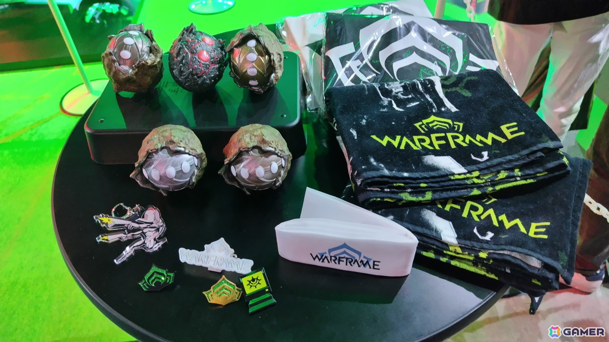 精巧に作られた等身大キャラとバイクが迎える「Warframe」ブースレポート！日本リスペクトの新フレームの詳細をインタビュー【TGS2024】の画像8