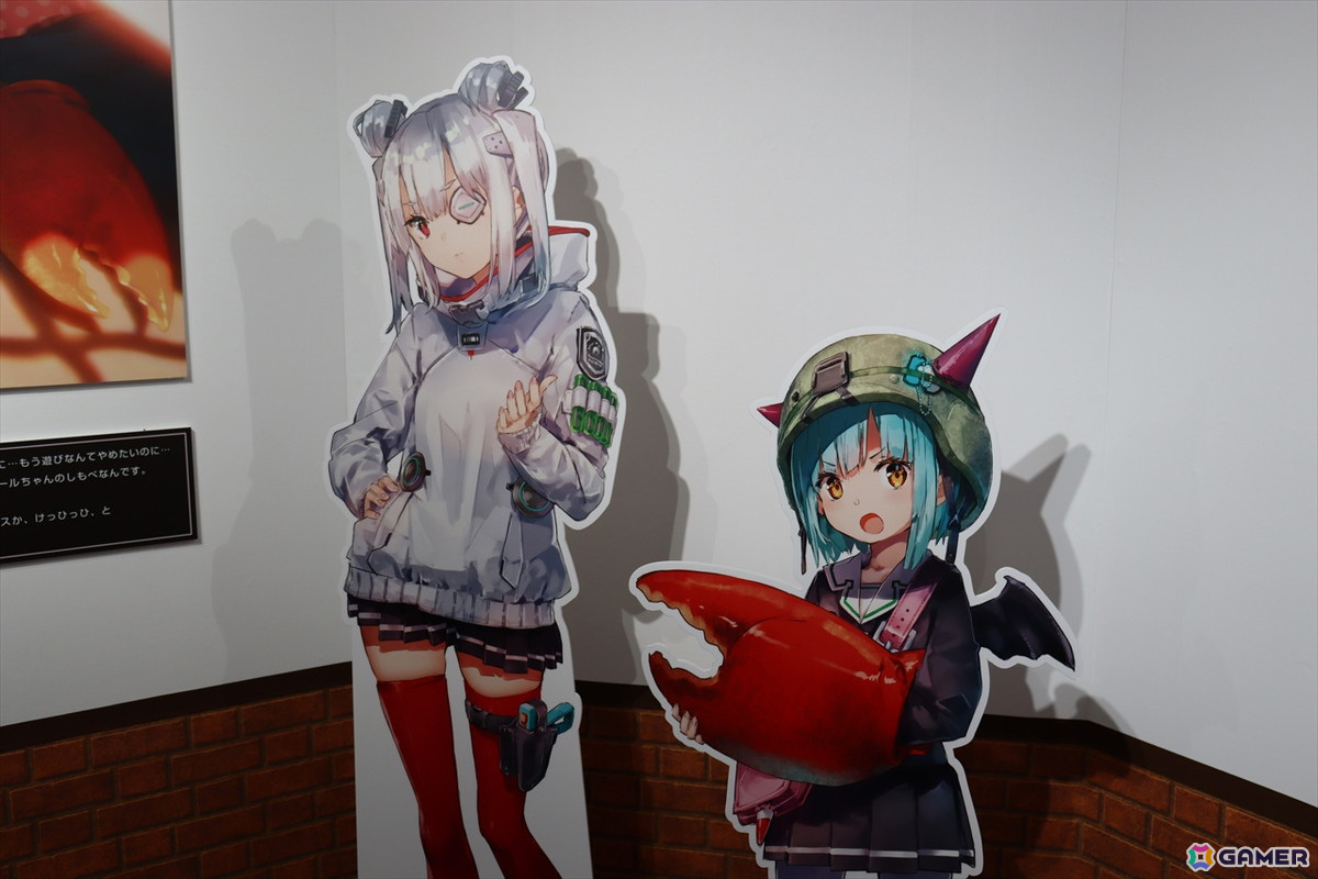 ヘブバンの世界を追体験!等身大フィギュアや未公開資料も満載の「ヘブンバーンズレッド展」東京会場をフォトレポートの画像