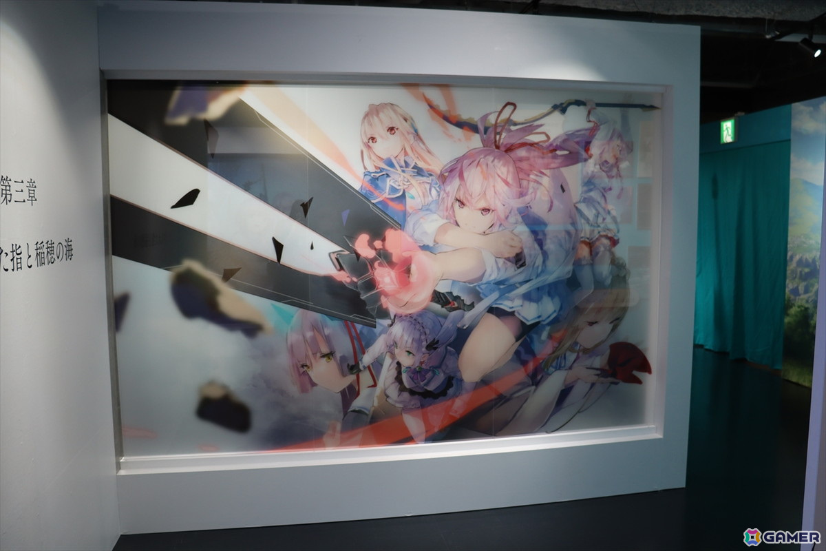 ヘブバンの世界を追体験!等身大フィギュアや未公開資料も満載の「ヘブンバーンズレッド展」東京会場をフォトレポートの画像