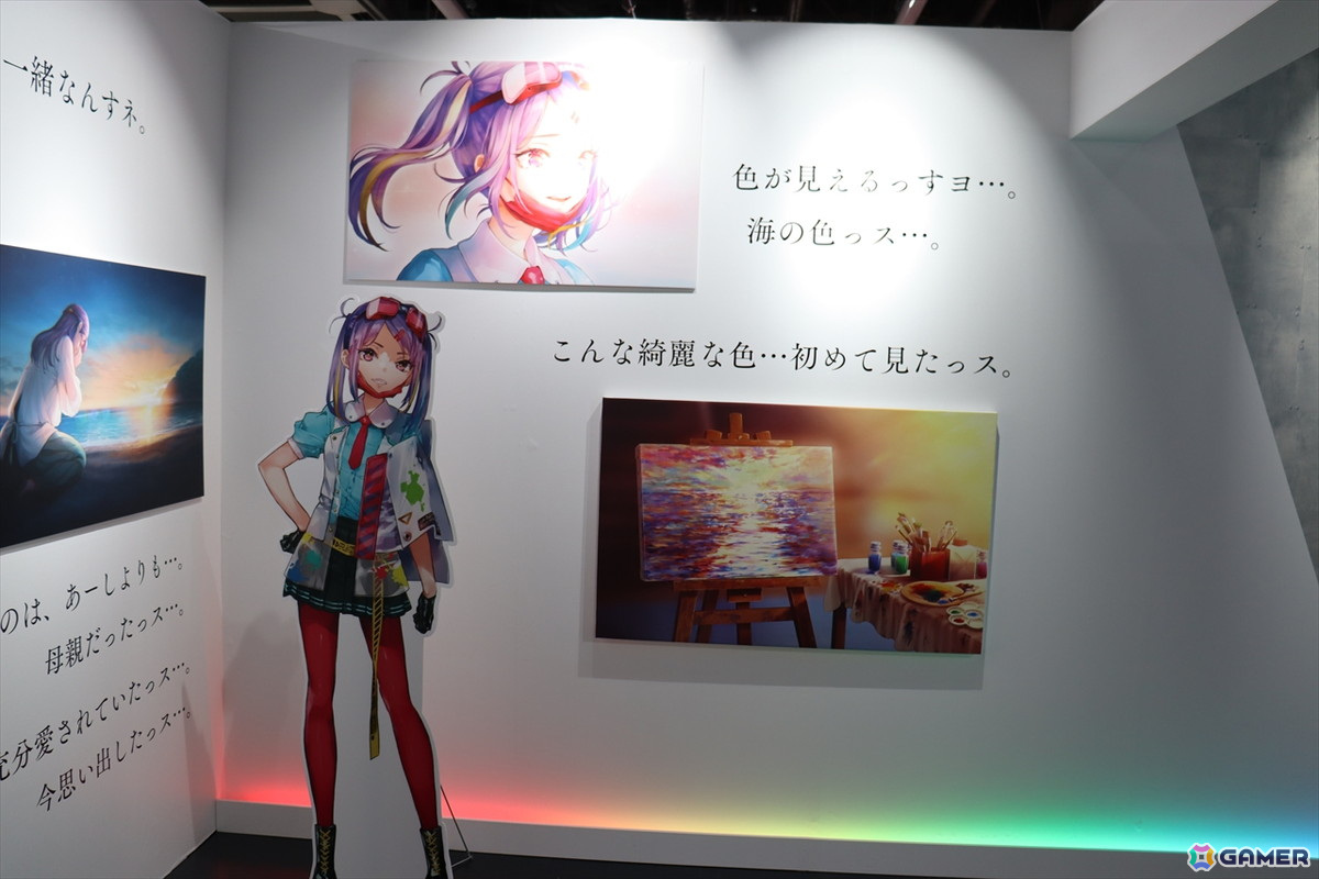 ヘブバンの世界を追体験!等身大フィギュアや未公開資料も満載の「ヘブンバーンズレッド展」東京会場をフォトレポートの画像